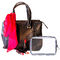 borsa cosmetica di trucco del PVC Zippered 9*2.95*6.3in per la vacanza