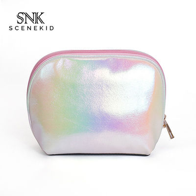 Borsa cosmetica dell'articolo da toeletta del cilindro del secchio di trucco del barilotto rotondo della borsa impermeabile