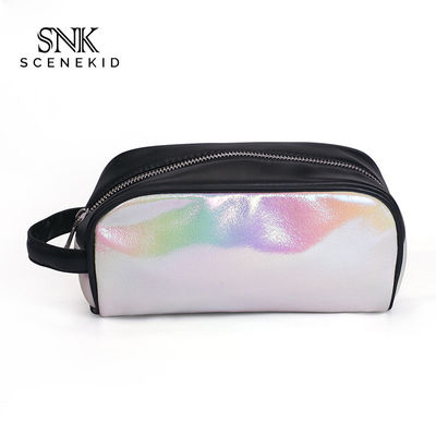 Borsa cosmetica dell'articolo da toeletta del cilindro del secchio di trucco del barilotto rotondo della borsa impermeabile